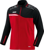 Jako - Presentation jacket Competition 2.0 Senior - Presentation jacket Competition 2.0 - XXL - rood/zwart
