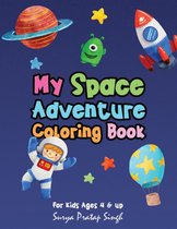 My Space Adventure Coloring Book by Surya Pratap Singh