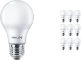Voordeelpak 10x Philips CorePro LEDbulb E27 A60 8.5W 927 Mat | Beste Kleurweergave - Zeer Warm Wit - Dimbaar - Vervangt 60W.