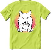 Saitama T-Shirt | Wolfpack Crypto ethereum Heren / Dames | bitcoin munt cadeau - Groen - XXL