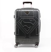 Superman ABS koffers 65 cm grijs 4 w