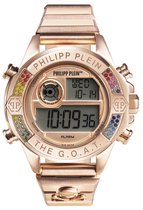 Philipp Plein The G.O.A.T. PWFAA0721 Horloge - Staal - Rosékleurig - Ø 44 mm