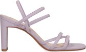 Sacha - Dames - Lila hak sandalen met bandjes - Maat 39