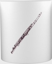 Akyol - Fluit Mok met opdruk - muziek - muziekliefhebbers - instrument - 350 ML inhoud