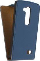 Mobilize Ultra Slim Flip Case LG L Fino Dark Blue