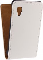 Mobilize Ultra Slim Flip Case LG L4-II White