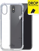 Apple iPhone XS Hoesje - My Style - Protective Serie - TPU Backcover - Transparant - Hoesje Geschikt Voor Apple iPhone XS