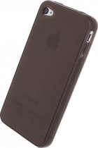 Apple iPhone 4/4s Hoesje - Xccess - Serie - TPU Backcover - Zwart - Hoesje Geschikt Voor Apple iPhone 4/4s