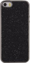Xccess TPU Case Apple iPhone 5/5S/SE Metallic Edge with Glitter Stones Black