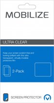 Mobilize Kunststof Ultra-Clear Screenprotector voor Motorola Moto Z2 Play 2-Pack