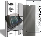 dipos I Blickschutzfolie klar kompatibel mit Honor V40 Lite Sichtschutz-Folie Display-Schutzfolie Privacy-Filter (expres kleiner dan het glas omdat het gebogen is)