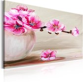 Schilderij - Still Life: Sakura Flowers.