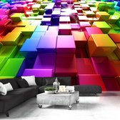 Fotobehang - Colored Cubes.