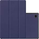 Hoesje Geschikt voor Samsung Galaxy Tab A8 Hoesje Case Hard Cover Hoes Book Case - Donkerblauw