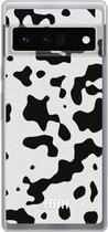 6F hoesje - geschikt voor Google Pixel 6 Pro -  Transparant TPU Case - Dalmation Print #ffffff