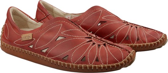 Pikolinos Jerez 578-7399 - mocassins pour femmes - rouge - taille 37 (EU) 4 (UK)