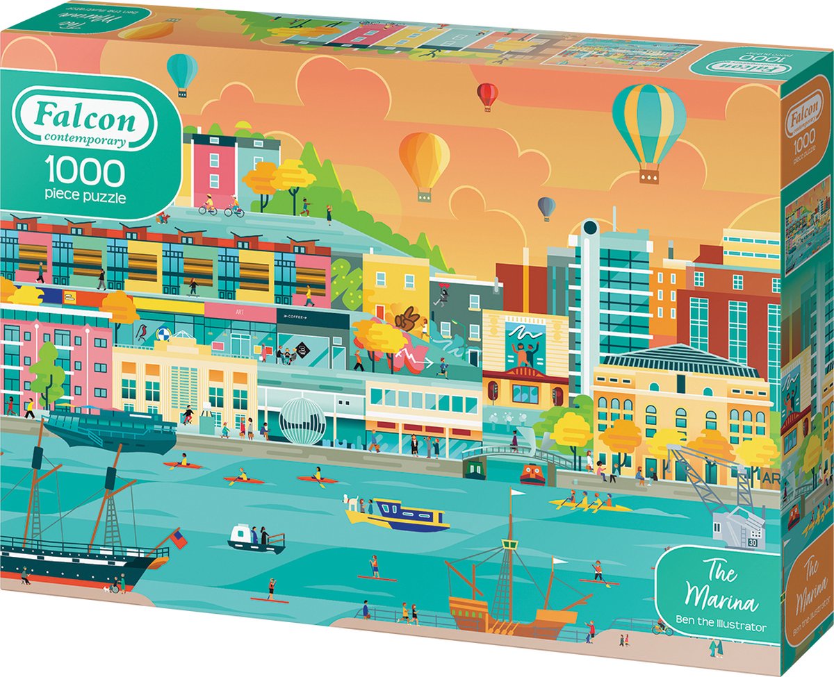 Falcon Contemporary The Marina 1000 pieces