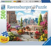 Ravensburger puzzel Rooftop Garden - Legpuzzel - 500 stukjes