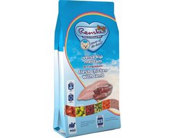 8x Renske Super Premium Mini Hondenvoer Kip - Lam 600 gr