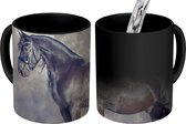 Magische Mok - Foto op Warmte Mok - Fries - Paarden - Portret - 350 ML