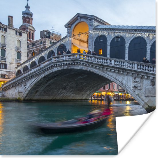 Poster Venetië - Pont - Italie - 30x30 cm