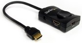 HDMI-schakelaar Startech ST122HDMILE          Zwart