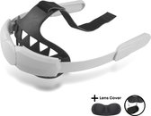Elite Strap + Link Kabel + Lens Protector - Oculus Quest 2 Accessoires -  Wit - Link Kabel - Geschikt voor Oculus Quest 2
