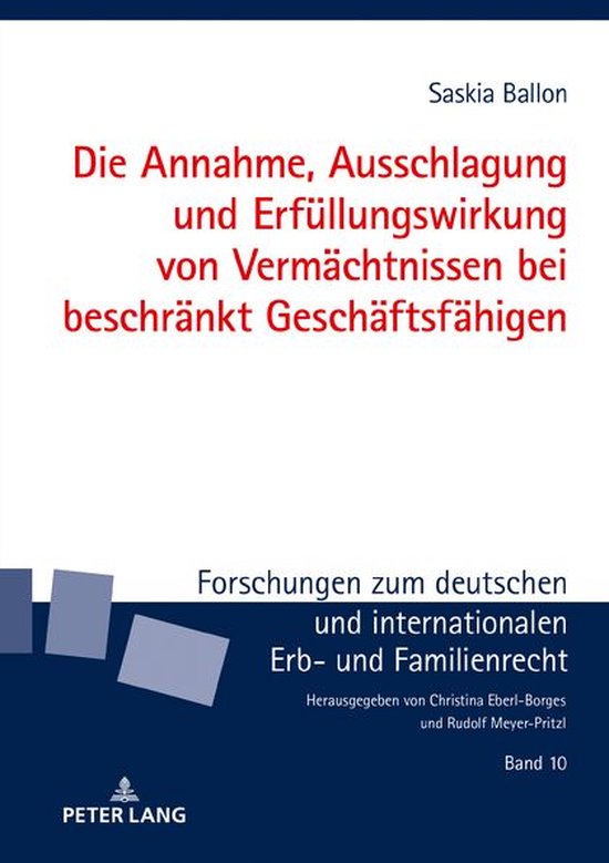 Forschungen zum deutschen und internationalen Erb- und Famil ... - cover