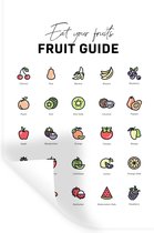 Stickers muraux - Film autocollant - Cuisine - Nourriture - Fruits - 40x60 cm - Film adhésif - Stickers muraux Chambre d'enfant - Papier peint autocollant
