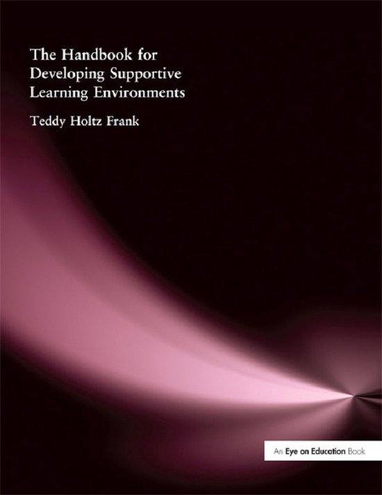 Handbook for Developing Supportive Learning Environments, Th ... - cover