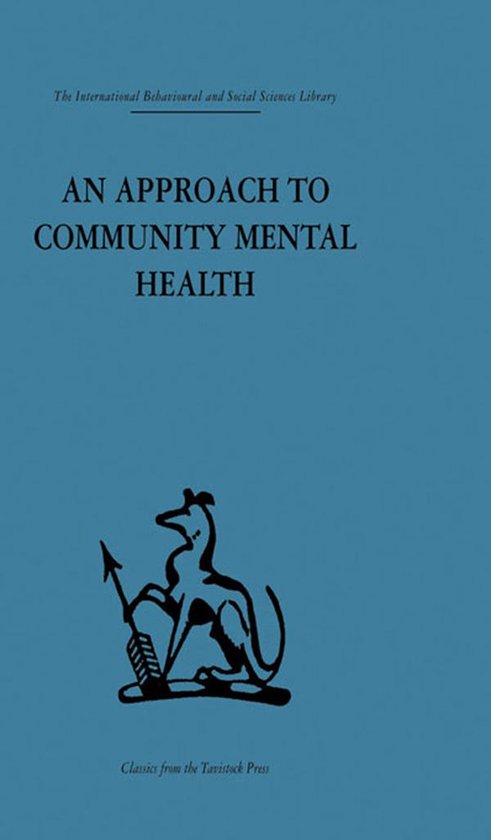 An Approach to Community Mental Health - cover