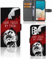 Étui pour téléphone portable Samsung Galaxy A53 Book Case avec porte-cartes Zombie Blood