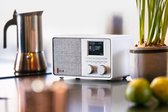 Pinell Supersound 201 - DAB+ Digitale tafelradio - wit