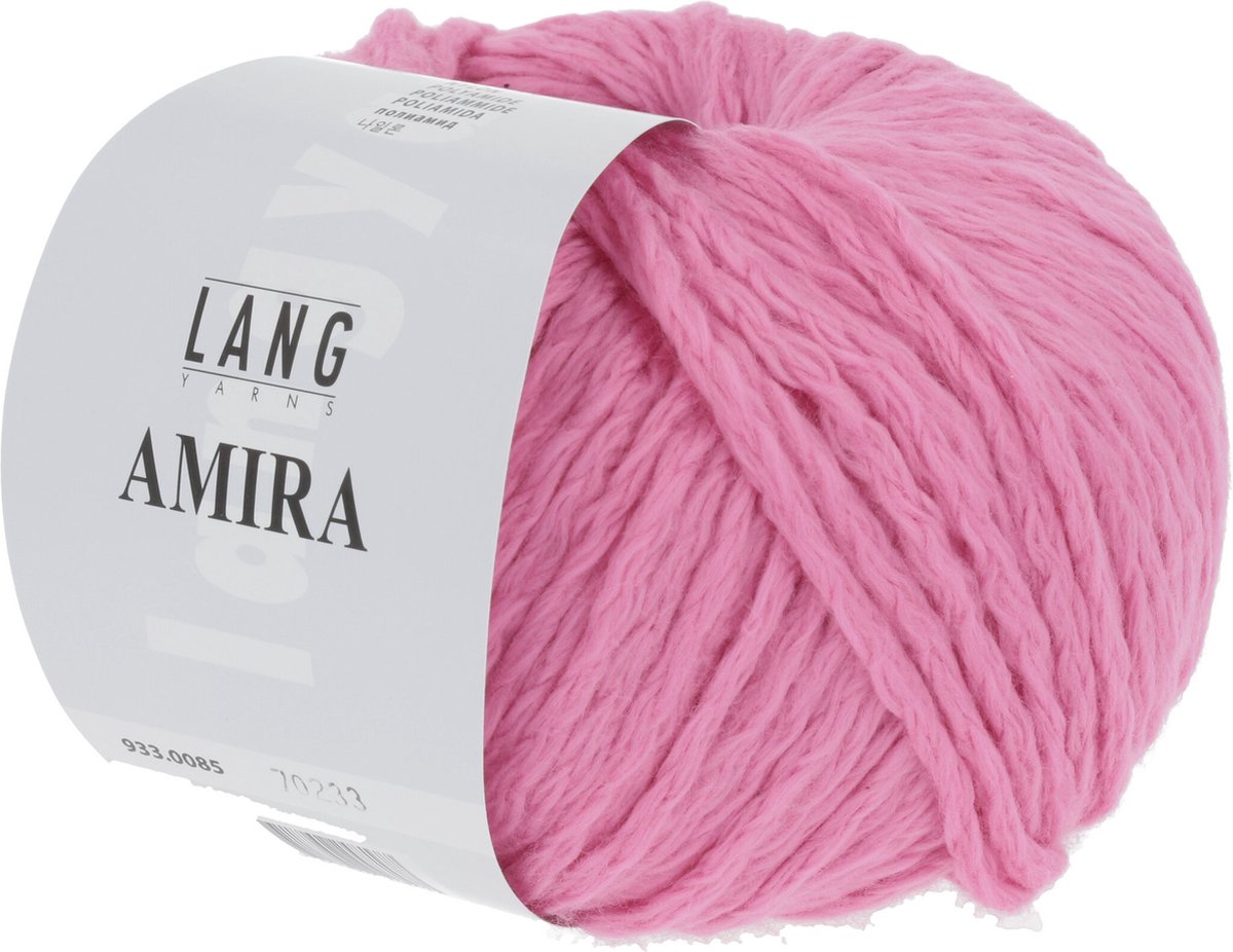 Lang Yarns Amira - 85 felroze - Katoen Garen