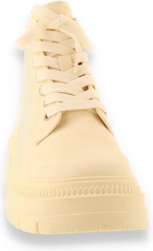 No Name Dames Strong Boots Recycled | Beige | Maat: 36