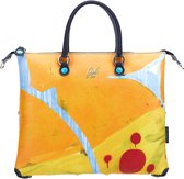 Gabs Leren Schoudertas / Handtas / Rugzak / Damestassen - G3 Icon - Print