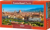 Castorland Legpuzzel Panorama Of Florence 600 Stukjes