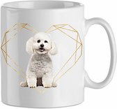 Mok Bichon 3.5| Hond| Hondenliefhebber | Cadeau| Cadeau voor hem| cadeau voor haar | Beker 31 CL