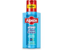 Alpecin Hybrid Shampoo 250ml | Natuurlijke haargroei shampoo voor gevoelige en droge hoofdhuid
