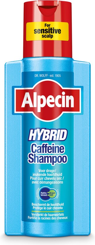 Alpecin Hybrid Shampoo 250ml | Natuurlijke haargroei shampoo voor en droge... bol.com