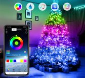 Quali® Bluetooth Kerstlicht – Instellen van de helderheid – Multifunctioneel – Volledig programmeerbaar – Besturing via mobiele telefoon
