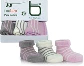 Baby cadeau | Babysokjes | biologische babyjongens | pasgeboren slofjes sokken | 0-12 maanden | 3 paar