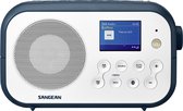 Sangean Traveller 420 - DPR-42BT - Draagbare radio met DAB+/FM, batterijlader en Bluetooth - Inktblauw