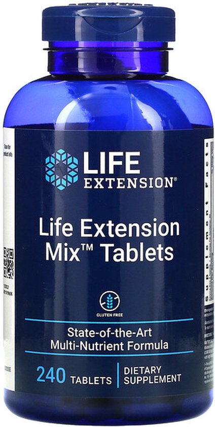 Mix Tablets (240 tablets) - Life Extension | bol.com