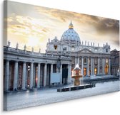 Schilderij - Sint-Pietersbasiliek, Vaticaan, Premium Print, 5 maten