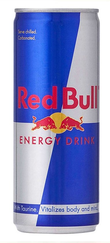 atleet Smerig zwaartekracht Red Bull - Energy Drink - 24 x 250 ml | bol.com