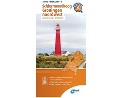 ANWB Fietskaart - Fietskaart Schiermonnikoog, Groningen noordwest 1:66.666