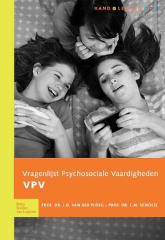 Vragenlijst Psychosociale Vaardigheden (VPV) - handleiding - cover