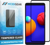 Mobigear Gehard Glas Ultra-Clear Screenprotector voor Samsung Galaxy A01 Core - Zwart