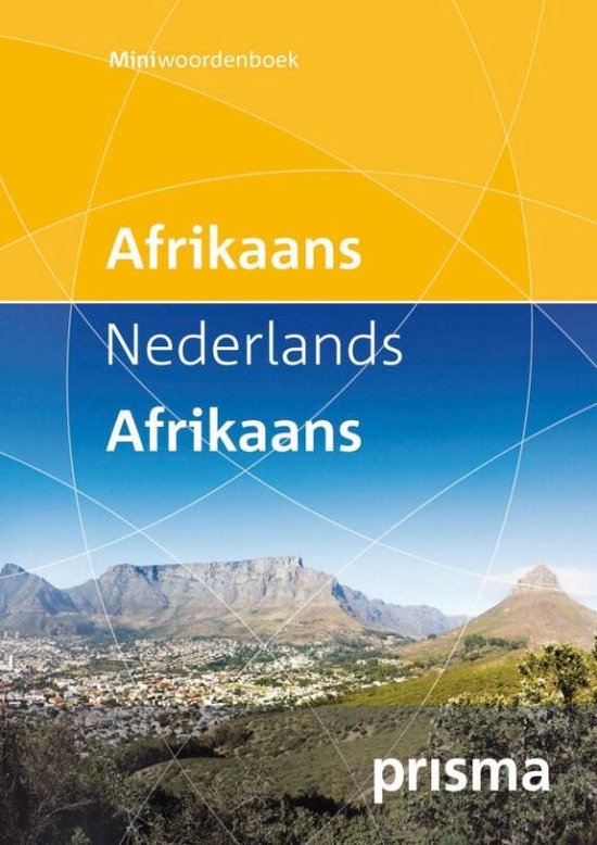 Cover van het boek 'Prisma miniwoordenboek Afrikaans-Nederlands Nederlands-Afrikaans' van Prisma Redactie